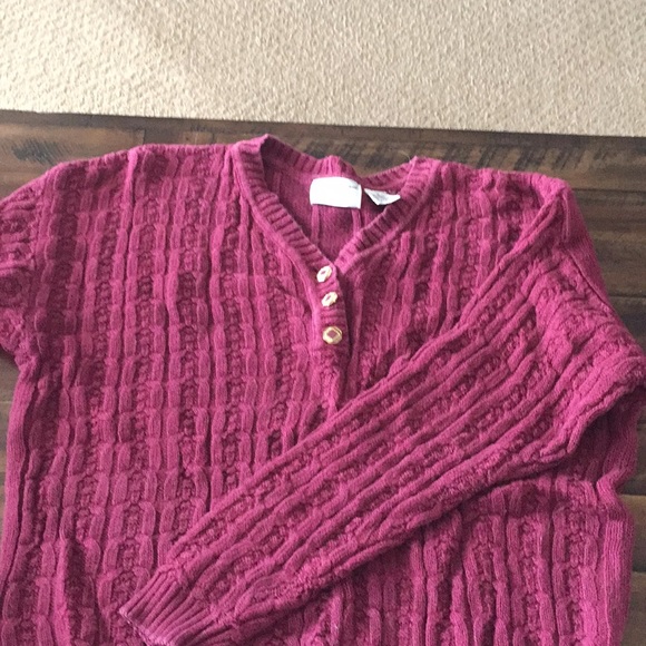 maggie lawrence Sweaters - Wine colored sweater